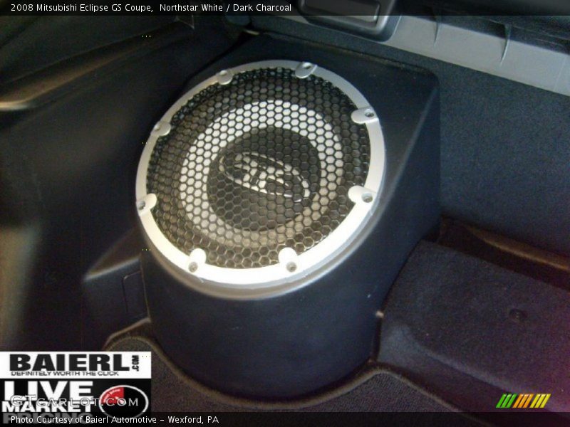 Northstar White / Dark Charcoal 2008 Mitsubishi Eclipse GS Coupe