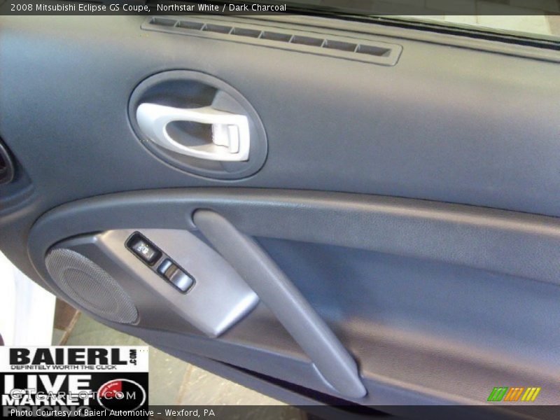 Northstar White / Dark Charcoal 2008 Mitsubishi Eclipse GS Coupe