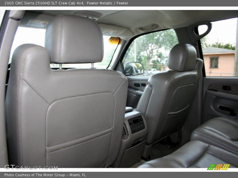 Pewter Metallic / Pewter 2003 GMC Sierra 2500HD SLT Crew Cab 4x4