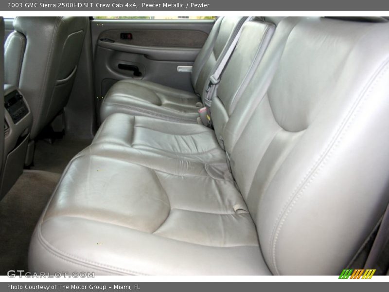 Pewter Metallic / Pewter 2003 GMC Sierra 2500HD SLT Crew Cab 4x4
