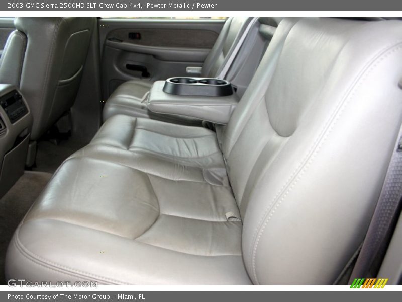 Pewter Metallic / Pewter 2003 GMC Sierra 2500HD SLT Crew Cab 4x4
