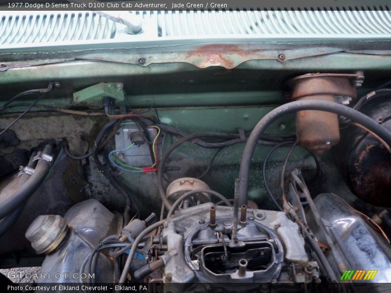  1977 D Series Truck D100 Club Cab Adventurer Engine - 440 cid OHV 16-Valve V8