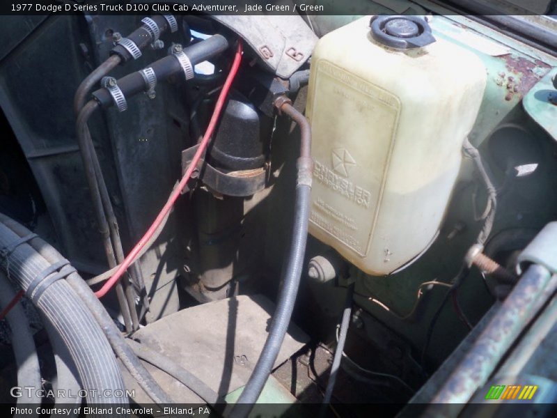  1977 D Series Truck D100 Club Cab Adventurer Engine - 440 cid OHV 16-Valve V8