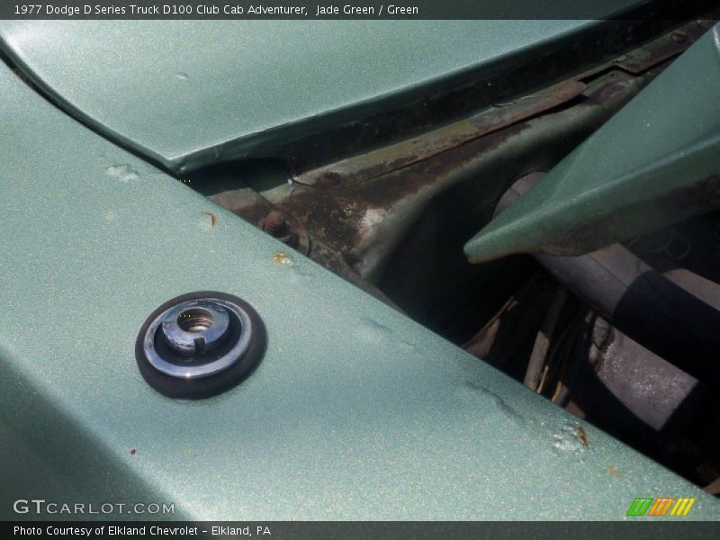 Jade Green / Green 1977 Dodge D Series Truck D100 Club Cab Adventurer