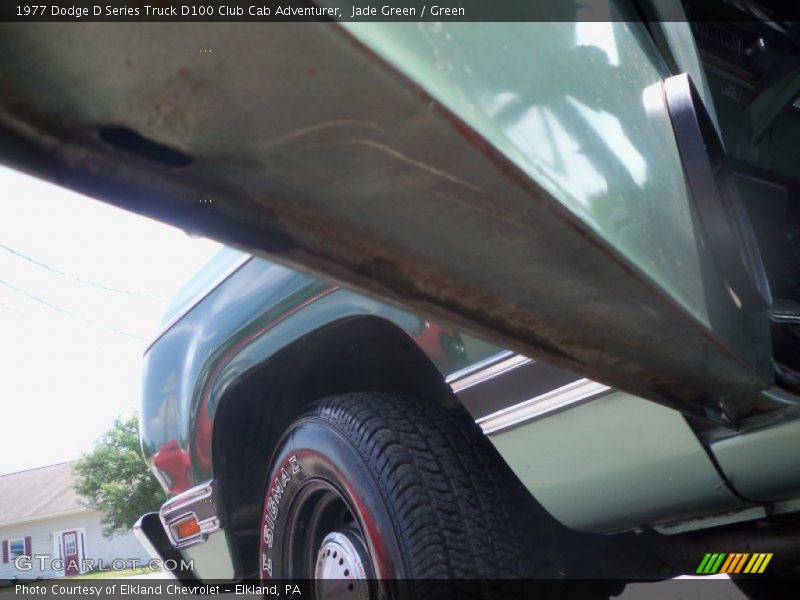 Jade Green / Green 1977 Dodge D Series Truck D100 Club Cab Adventurer