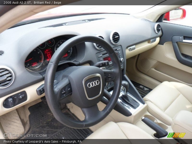 Beige Interior - 2008 A3 2.0T 