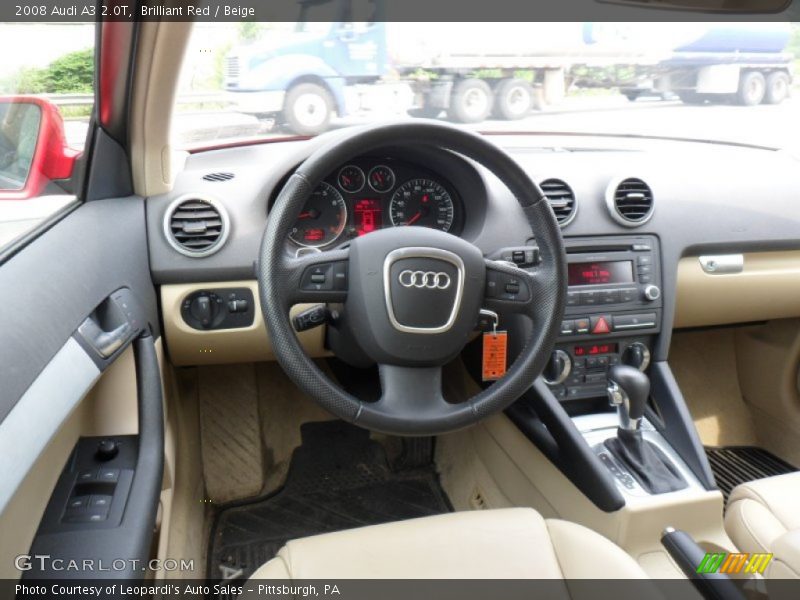 Dashboard of 2008 A3 2.0T