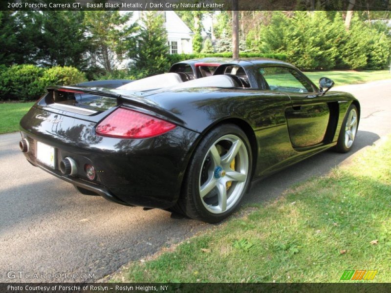 Basalt Black Metallic / Dark Grey Natural Leather 2005 Porsche Carrera GT