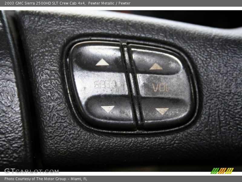 Pewter Metallic / Pewter 2003 GMC Sierra 2500HD SLT Crew Cab 4x4
