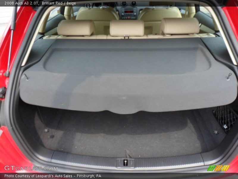  2008 A3 2.0T Trunk