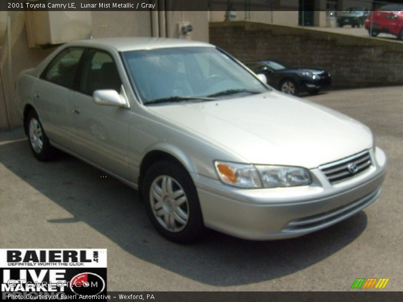 Lunar Mist Metallic / Gray 2001 Toyota Camry LE