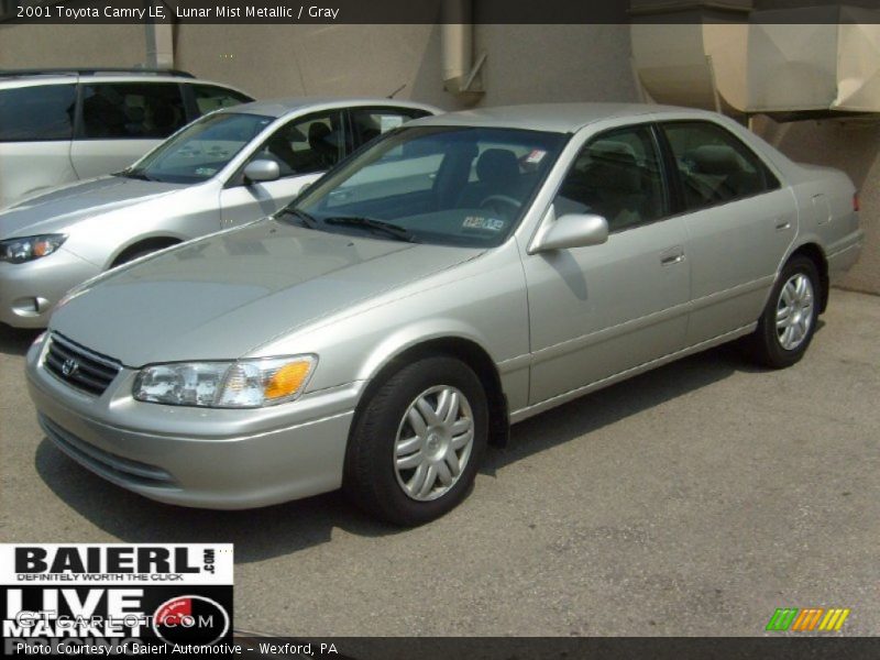 Lunar Mist Metallic / Gray 2001 Toyota Camry LE