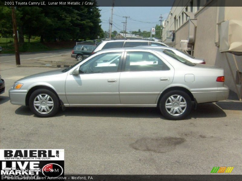 Lunar Mist Metallic / Gray 2001 Toyota Camry LE
