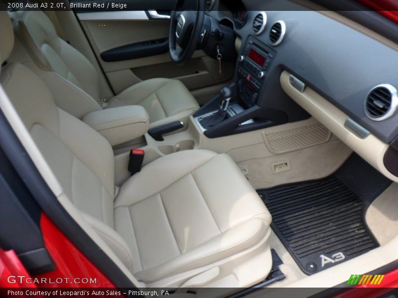  2008 A3 2.0T Beige Interior