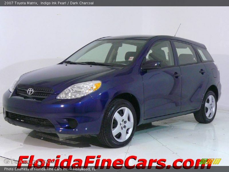Indigo Ink Pearl / Dark Charcoal 2007 Toyota Matrix