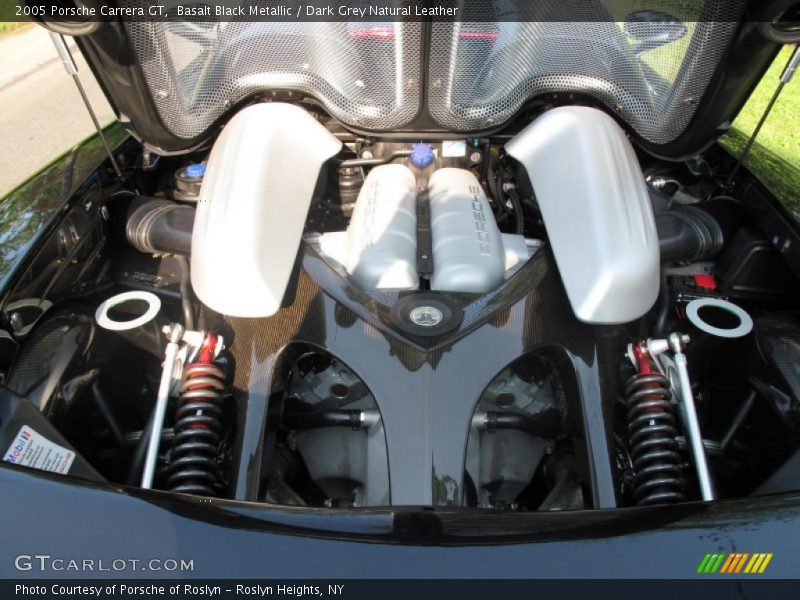  2005 Carrera GT  Engine - 5.7 Liter DOHC 40-Valve Variocam V10