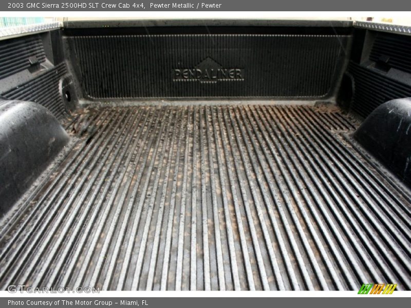 Pewter Metallic / Pewter 2003 GMC Sierra 2500HD SLT Crew Cab 4x4