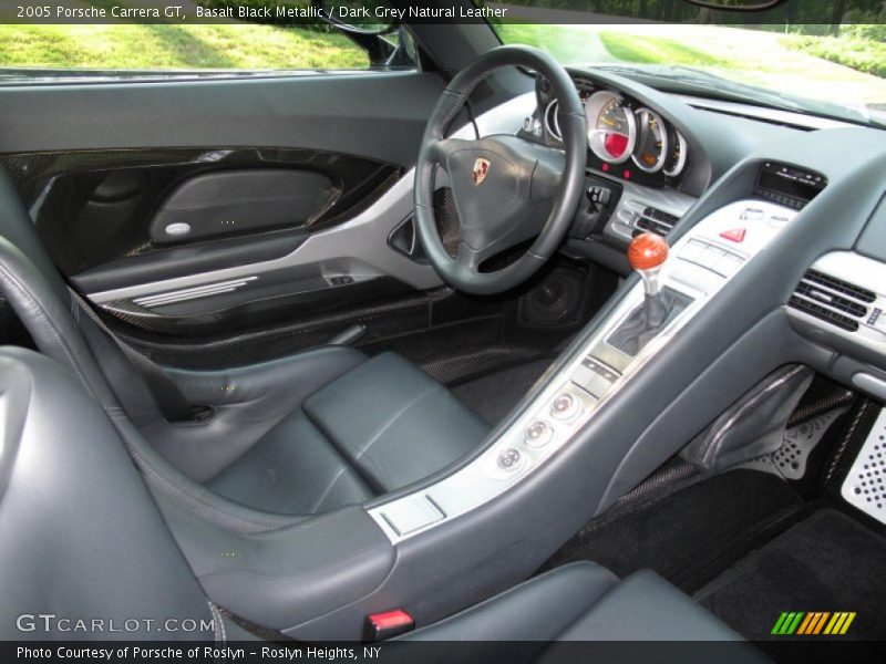  2005 Carrera GT  Dark Grey Natural Leather Interior