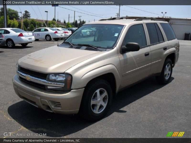 Sandstone Metallic / Light Cashmere/Ebony 2006 Chevrolet TrailBlazer LS 4x4