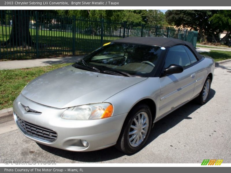 Front 3/4 View of 2003 Sebring LXi Convertible