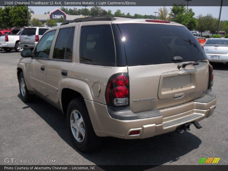 Sandstone Metallic / Light Cashmere/Ebony 2006 Chevrolet TrailBlazer LS 4x4