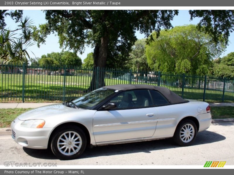  2003 Sebring LXi Convertible Bright Silver Metallic