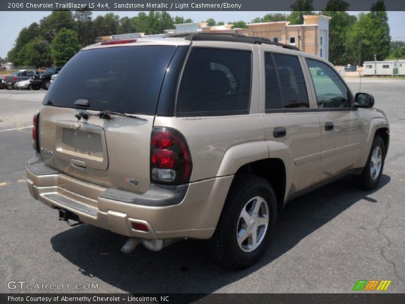 Sandstone Metallic / Light Cashmere/Ebony 2006 Chevrolet TrailBlazer LS 4x4