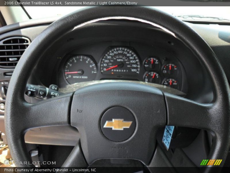 Sandstone Metallic / Light Cashmere/Ebony 2006 Chevrolet TrailBlazer LS 4x4