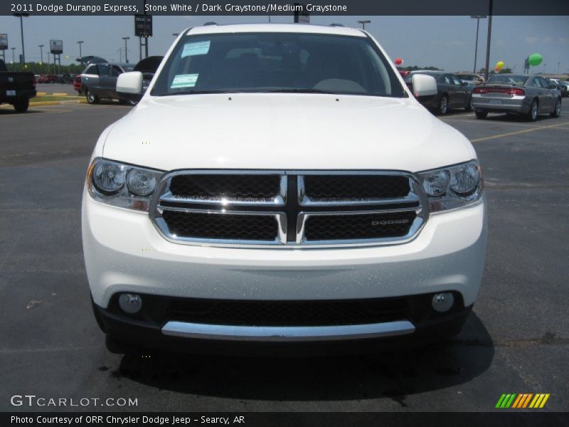 Stone White / Dark Graystone/Medium Graystone 2011 Dodge Durango Express