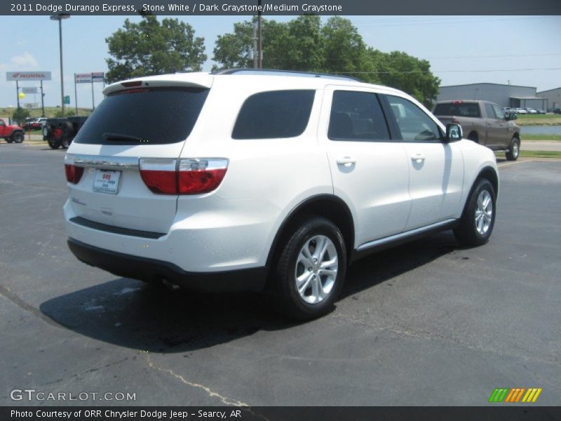 Stone White / Dark Graystone/Medium Graystone 2011 Dodge Durango Express