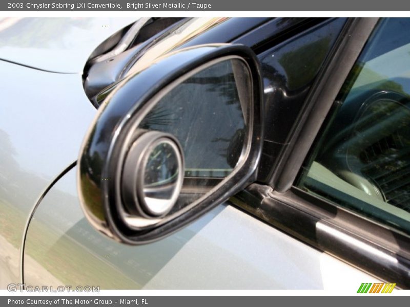 Bright Silver Metallic / Taupe 2003 Chrysler Sebring LXi Convertible