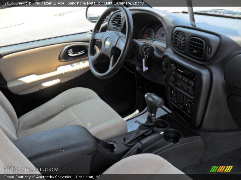 Sandstone Metallic / Light Cashmere/Ebony 2006 Chevrolet TrailBlazer LS 4x4