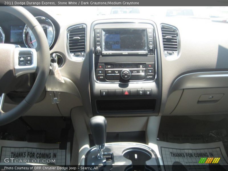 Stone White / Dark Graystone/Medium Graystone 2011 Dodge Durango Express