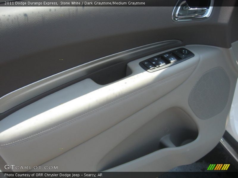 Stone White / Dark Graystone/Medium Graystone 2011 Dodge Durango Express
