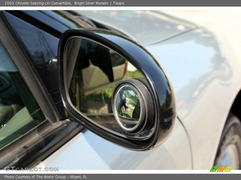 Bright Silver Metallic / Taupe 2003 Chrysler Sebring LXi Convertible