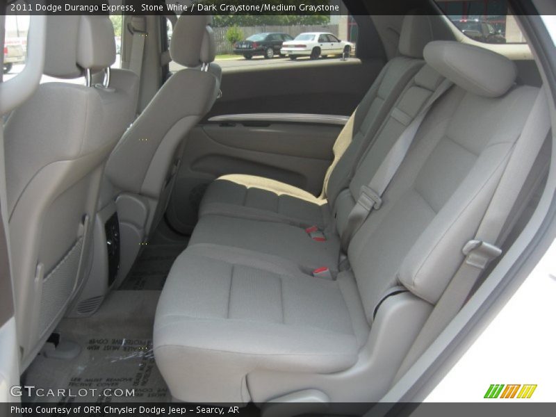 Stone White / Dark Graystone/Medium Graystone 2011 Dodge Durango Express