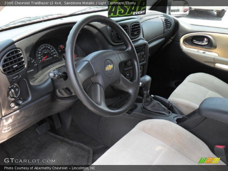 Sandstone Metallic / Light Cashmere/Ebony 2006 Chevrolet TrailBlazer LS 4x4