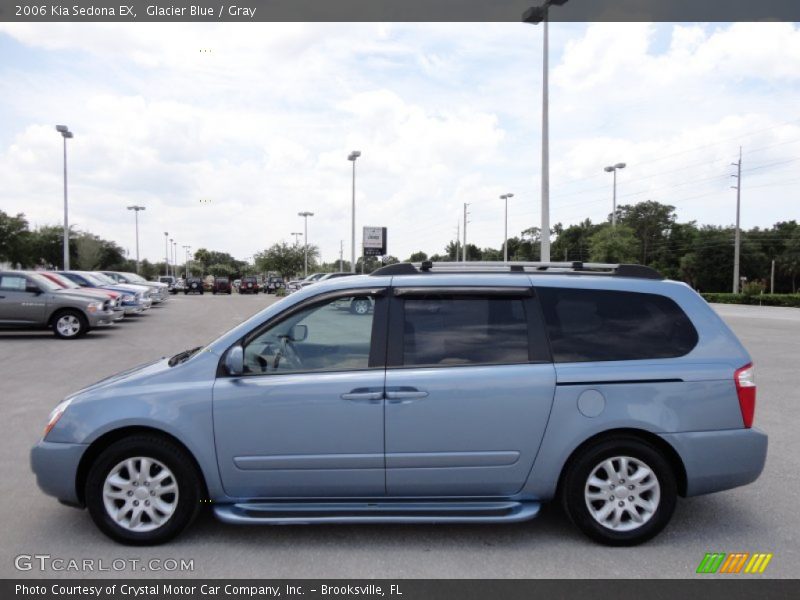 Glacier Blue / Gray 2006 Kia Sedona EX