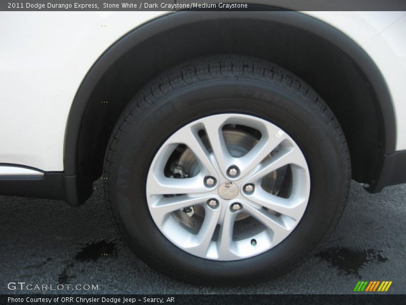 Stone White / Dark Graystone/Medium Graystone 2011 Dodge Durango Express