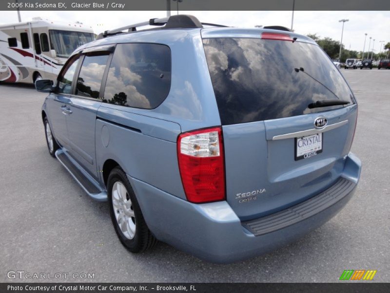 Glacier Blue / Gray 2006 Kia Sedona EX