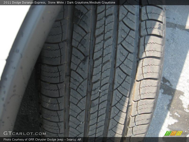Stone White / Dark Graystone/Medium Graystone 2011 Dodge Durango Express