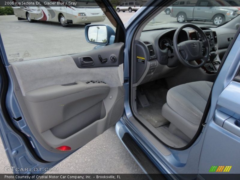 Glacier Blue / Gray 2006 Kia Sedona EX
