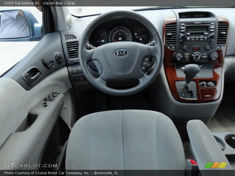 Glacier Blue / Gray 2006 Kia Sedona EX