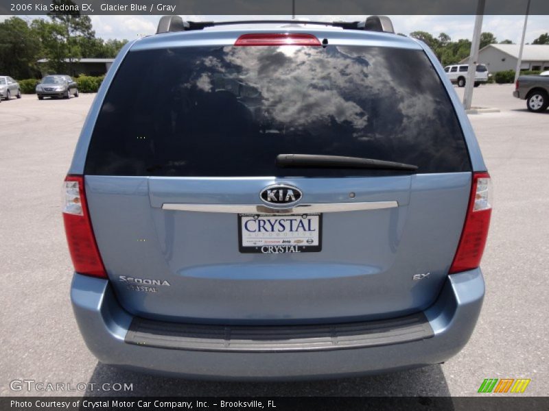 Glacier Blue / Gray 2006 Kia Sedona EX
