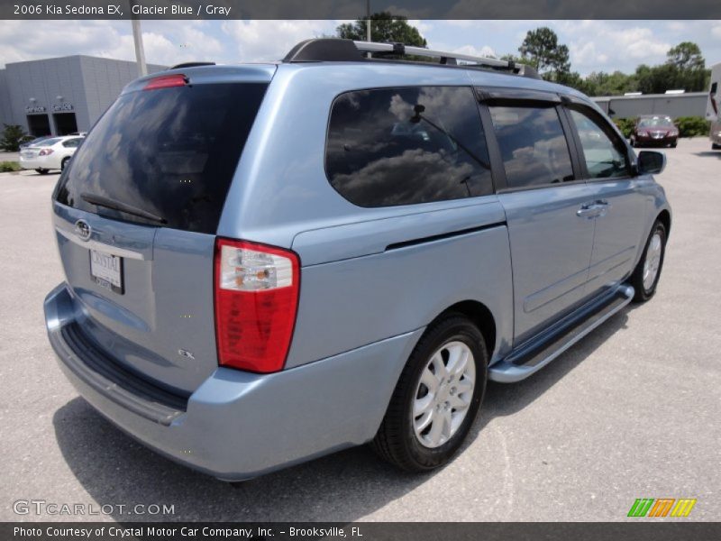 Glacier Blue / Gray 2006 Kia Sedona EX