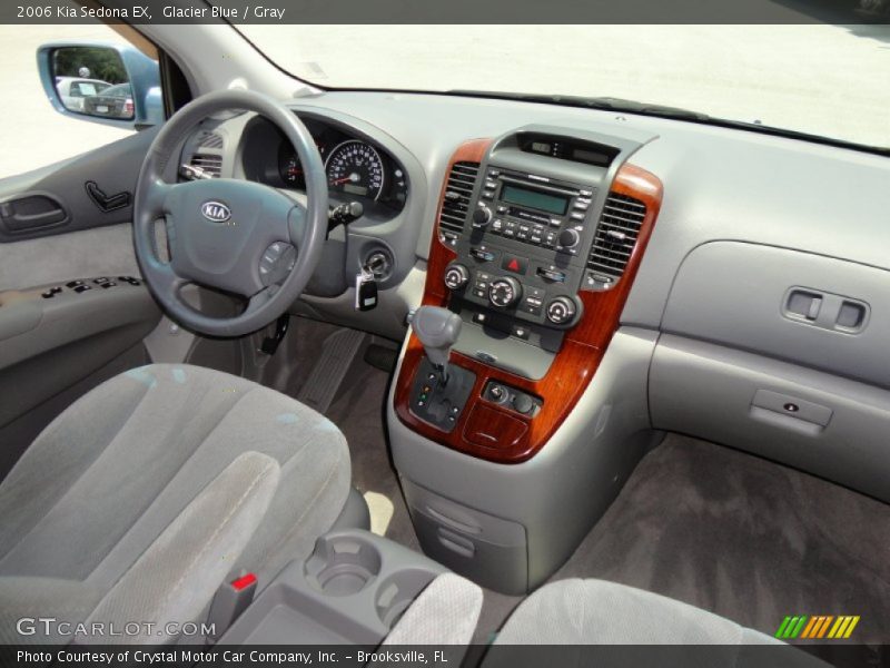 Glacier Blue / Gray 2006 Kia Sedona EX