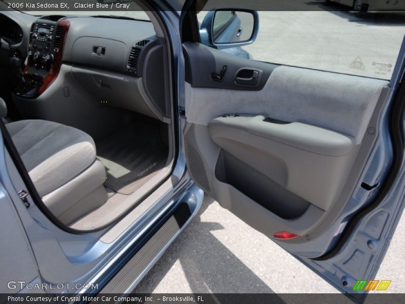 Glacier Blue / Gray 2006 Kia Sedona EX