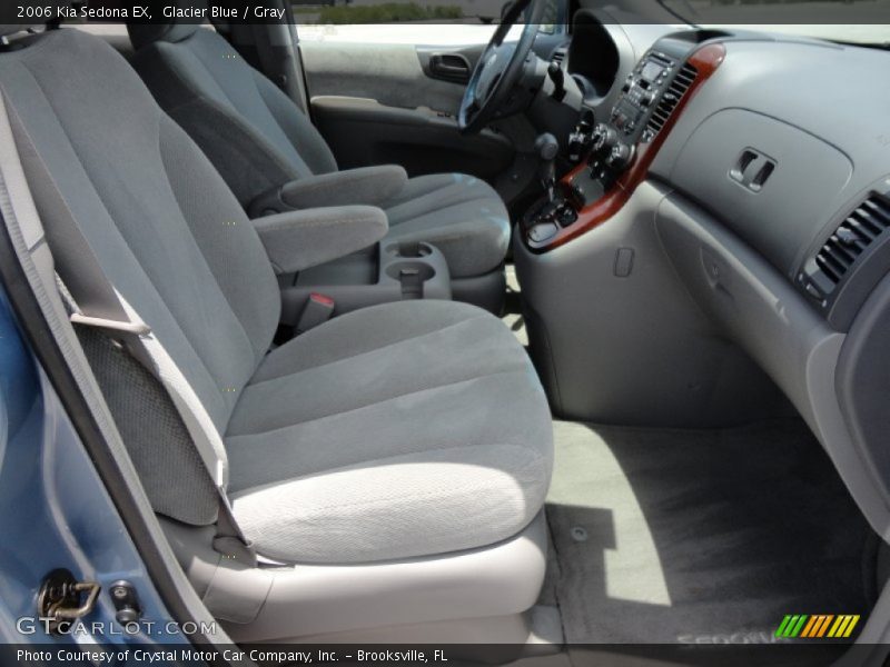 Glacier Blue / Gray 2006 Kia Sedona EX