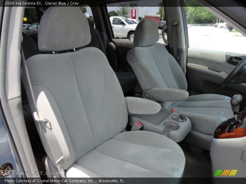 Glacier Blue / Gray 2006 Kia Sedona EX