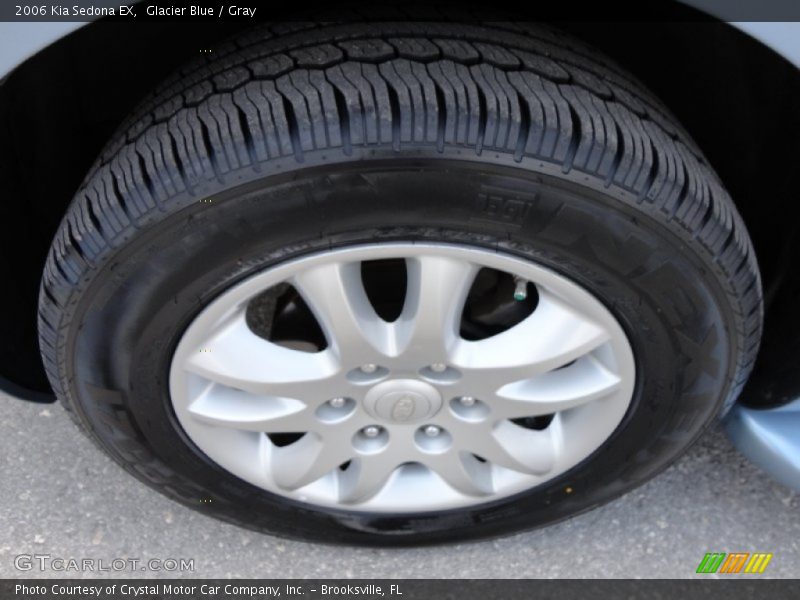 Glacier Blue / Gray 2006 Kia Sedona EX